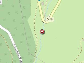 Carte de Le Charvin à Manigod