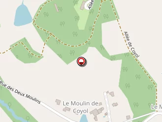 Carte de Rousseau Denis à Couzeix