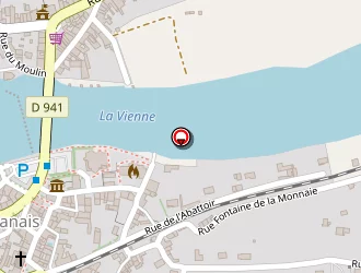 Carte de La Barrière à Chabanais