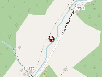 Carte de Chalet Larrieux à Thônes