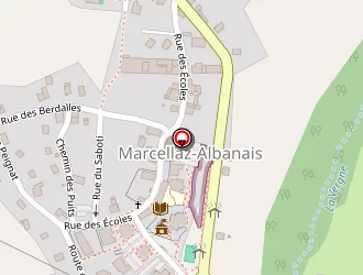 Carte de Deotto Floriane à Marcellaz-albanais