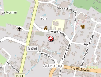 Carte de Mgs à Artemare