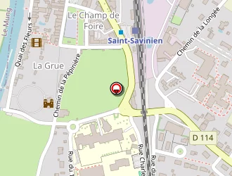 Carte de La Poste à Saint-savinien