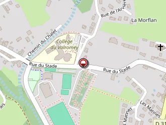 Carte de Le Stadium à Artemare