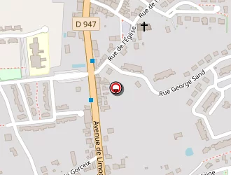 Carte de Vorevbois à Couzeix