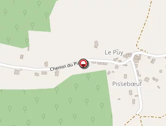 Carte de La Table Du Rocher à Thiers