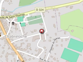 Carte de Dubost Gilbert à Chabreloche