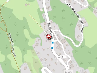 Carte de Legrand Christine à Saint-gervais-les-bains