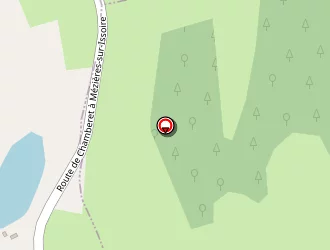 Carte de Le Chemin De Caux à Royères