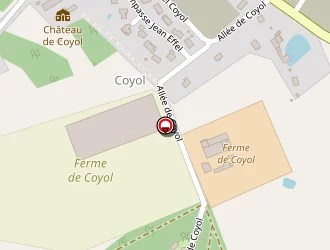 Carte de Jardins De Cocagne En Limousin à Couzeix