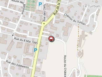 Carte de Hôtel Du Commerce à Thônes