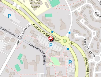 Carte de Kada Hadj à Limoges