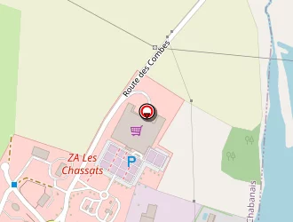 Carte de Le Vieux Moulin à Chabanais