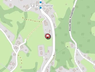 Carte de Bessat à Saint-gervais-les-bains