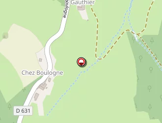 Carte de Agence Postale à Joux