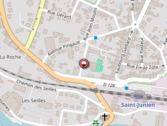 Carte de Tisseur Gérard à Saint-junien