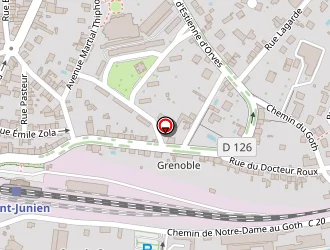 Carte de S.n.c.f. à Saint-junien