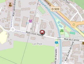 Carte de Fasthôtel Relais à Thônes