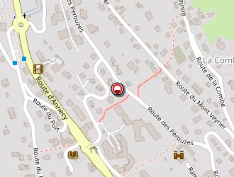 Carte de Le Garage à Veyrier-du-lac