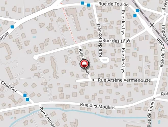 Carte de Peters Francis à Riom