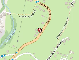 Carte de Pissard Gérard à Combloux