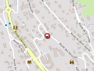 Carte de Planning à Veyrier-du-lac