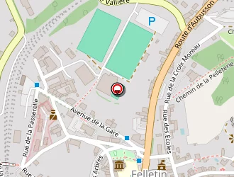 Carte de La Poste à Felletin