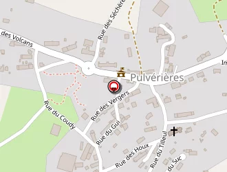 Carte de Terrain De Petanque à Pulvérières