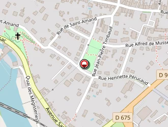 Carte de Bellaire David à Saint-junien