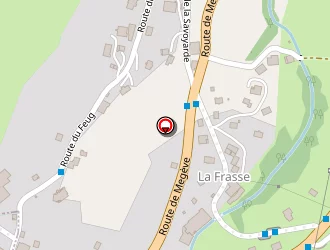 Carte de Hôtel Du Feug à Combloux