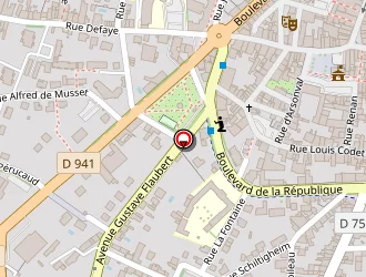 Carte de La Poste à Saint-junien