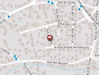 Carte de Clm Plomberie à Riom