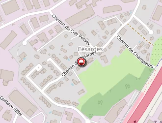 Carte de Cervera Brigitte à Seynod