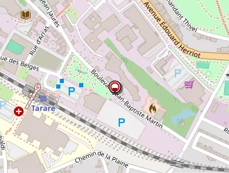 Carte de Aquaval à Tarare