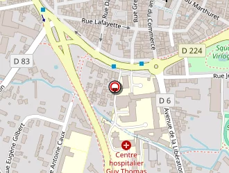 Carte de Brad Tout à Riom