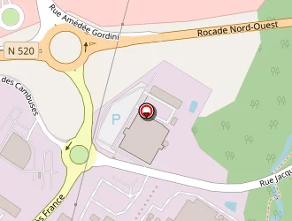 Carte de Grand Frais à Limoges