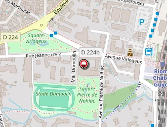 Carte de Farines Marie à Riom