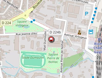 Carte de Kintossou Mathieu Roselyne à Riom