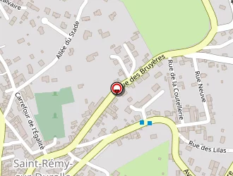 Carte de La Poste à Saint-rémy-sur-durolle