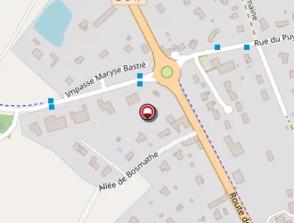 Carte de Delloume Georges à Couzeix