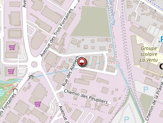 Carte de Crazy Grass à Seynod