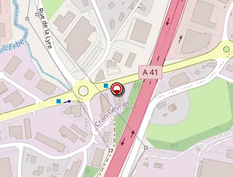 Carte de Dea à Seynod