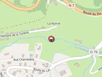 Carte de De Saint Jean Philippe à Joux