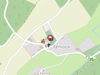 Carte de Société Des Pétroles Shell à Fenioux