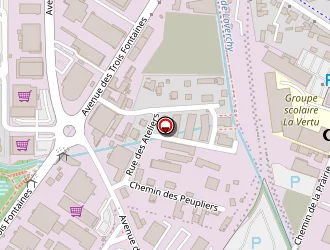 Carte de Gifi à Seynod