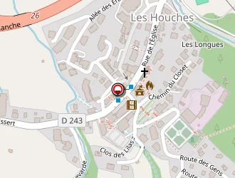 Carte de Carrefour Contact à Houches (les)