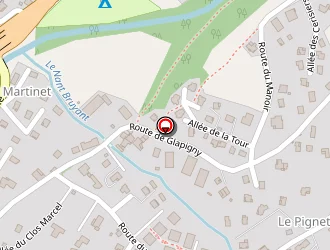 Carte de Fournier Gérard Consulting à Thônes