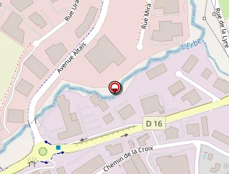 Carte de Iss Hygiène Et Prévention à Seynod