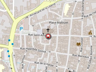 Carte de Amplifon à Riom