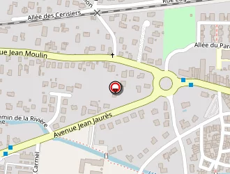 Carte de Centre Henri Cochet à Mozac